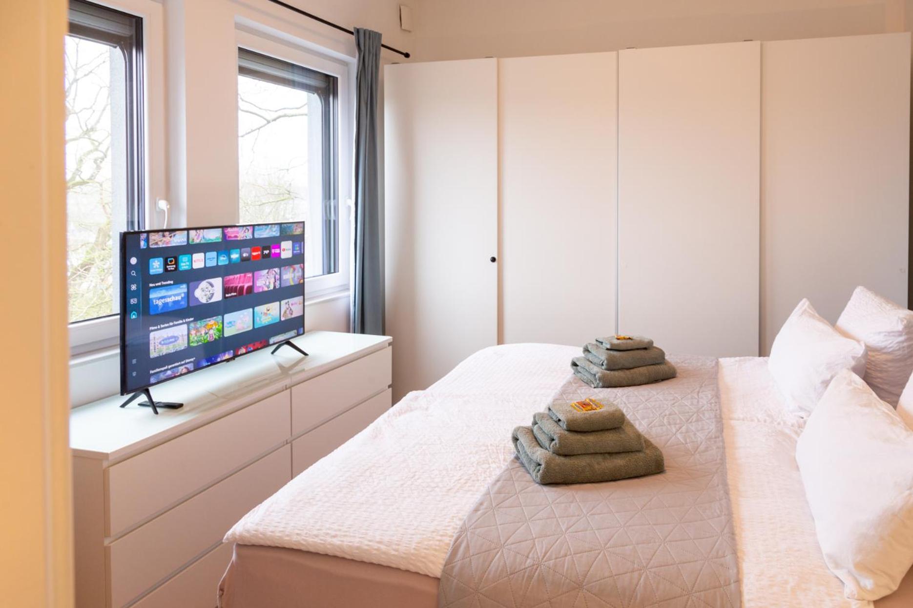 올덴부르크 Micasa Ol - Modernes Penthouse - Stellplatz - Kueche - Wlan - Dachterrasse 아파트 외부 사진