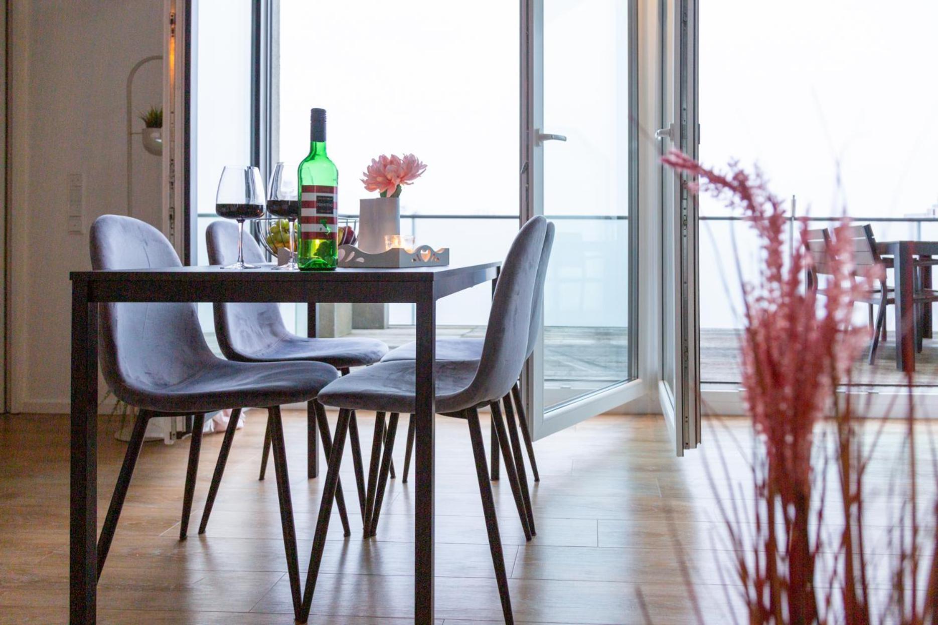 올덴부르크 Micasa Ol - Modernes Penthouse - Stellplatz - Kueche - Wlan - Dachterrasse 아파트 외부 사진